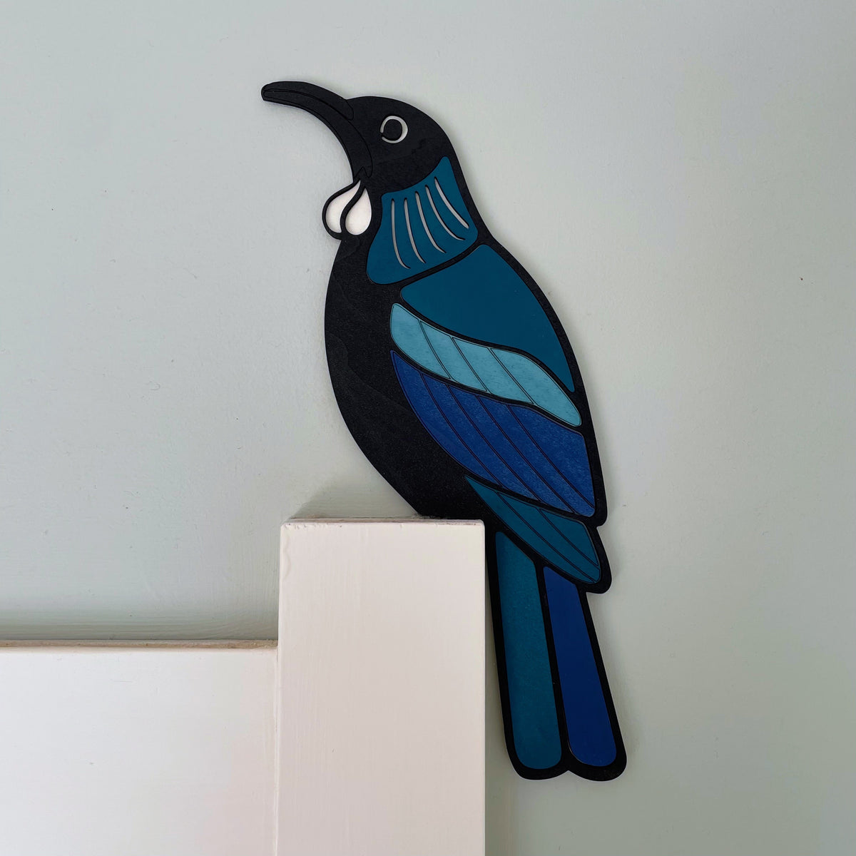 Tūī Perched Bird