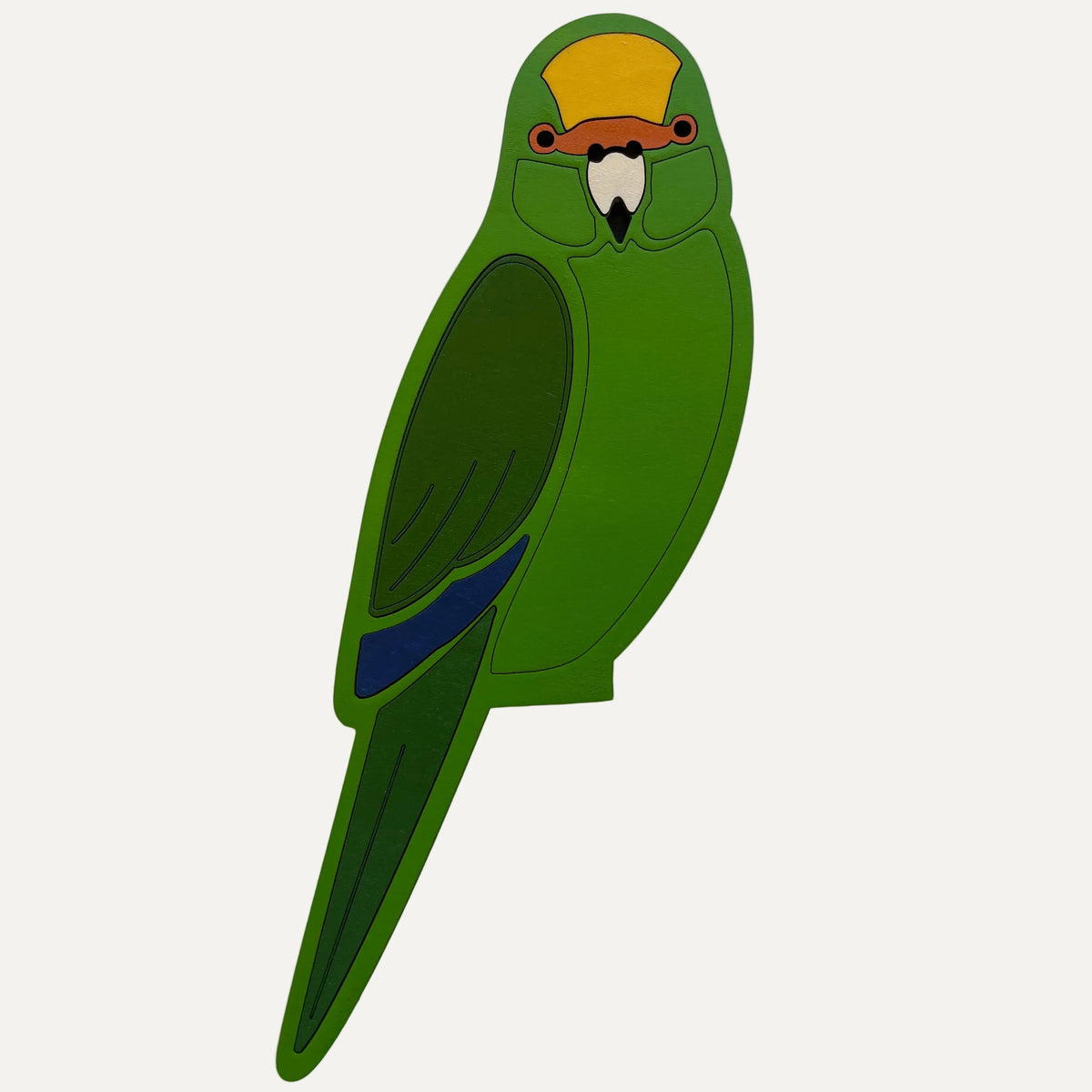 Orange-fronted parakeet / Kākāriki karaka Perched Bird