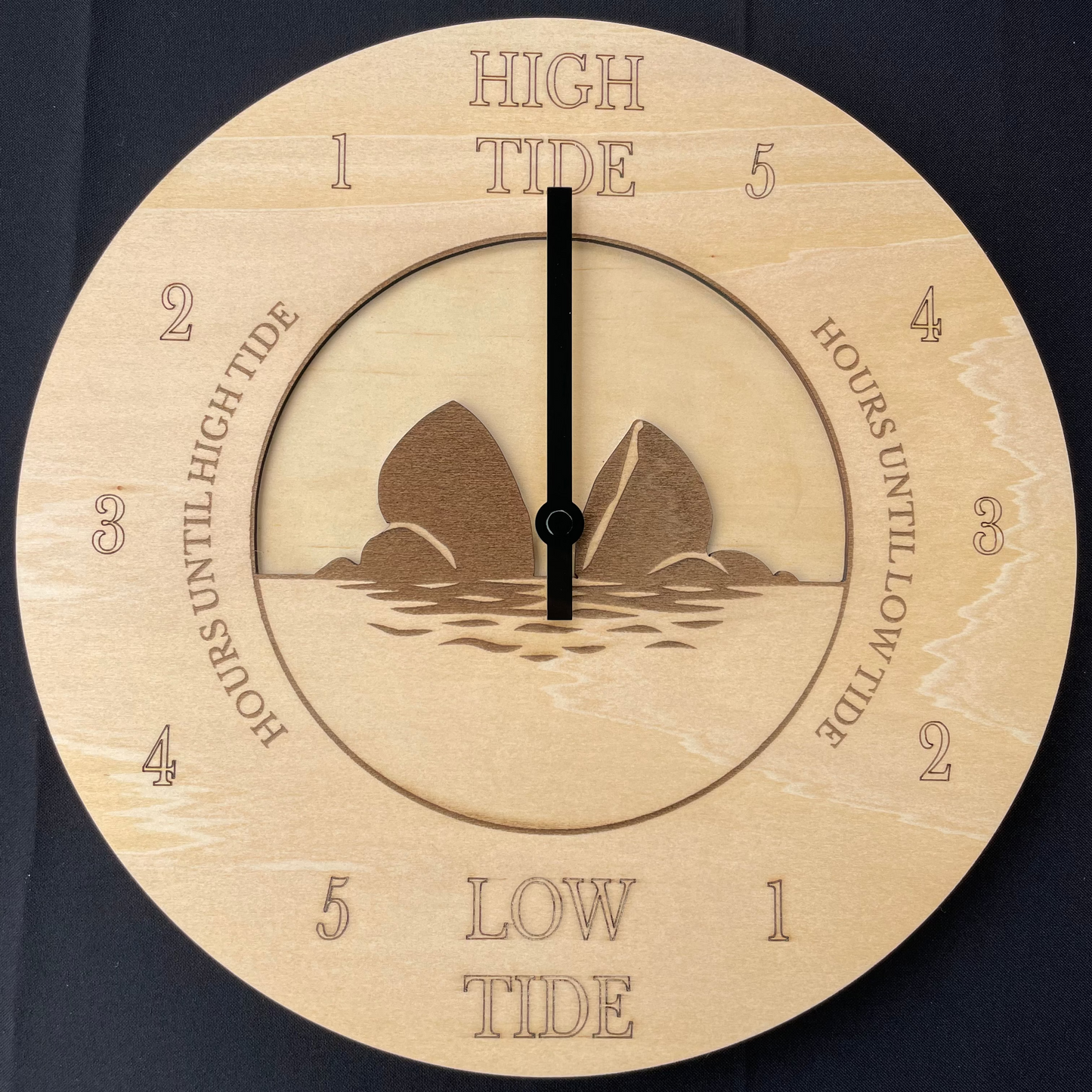 Tide Clock - Split Apple Rock