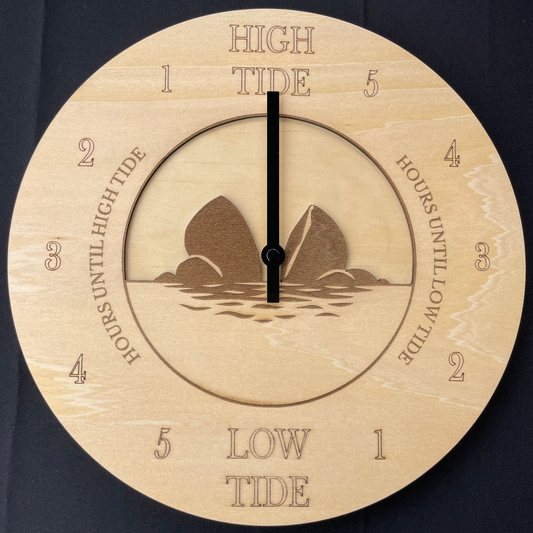 Tide Clock - Split Apple Rock