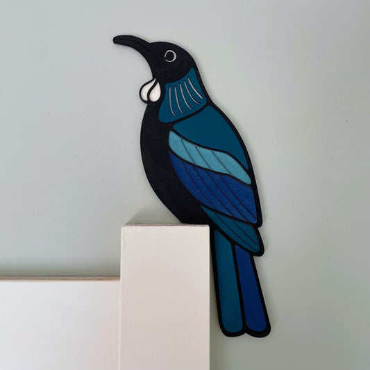 Tūī Perched Bird